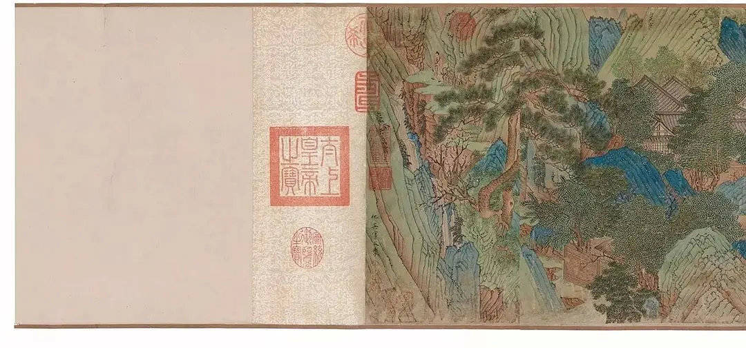 仇英 《桃花源图》 历代国画 第30张