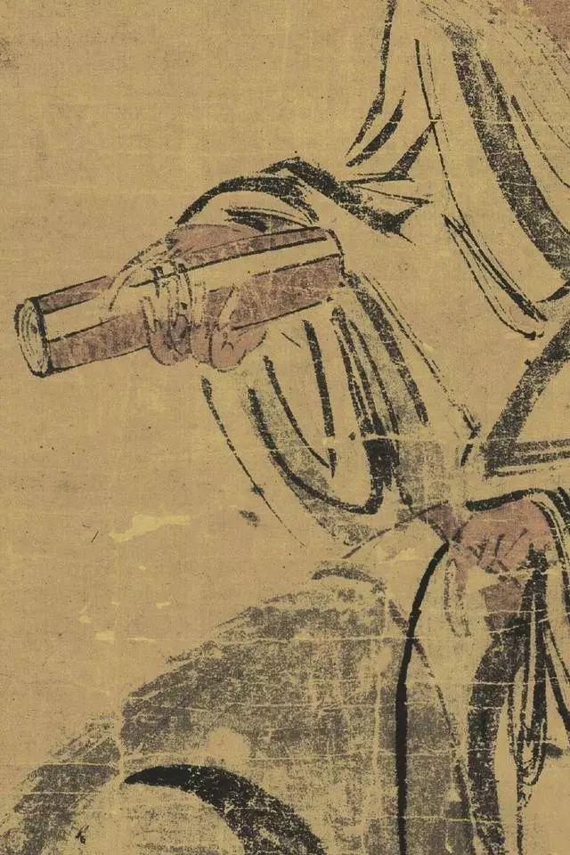 张路《老子骑牛》 历代国画 第3张