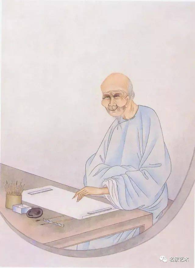 华喦《新罗山人花鸟册》 历代国画 第1张