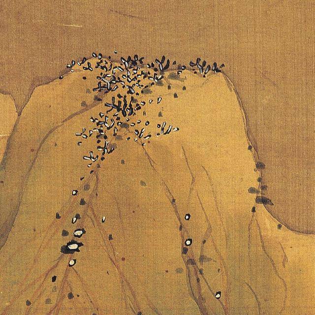 蓝瑛《溪山雪霁图》 历代国画 第6张