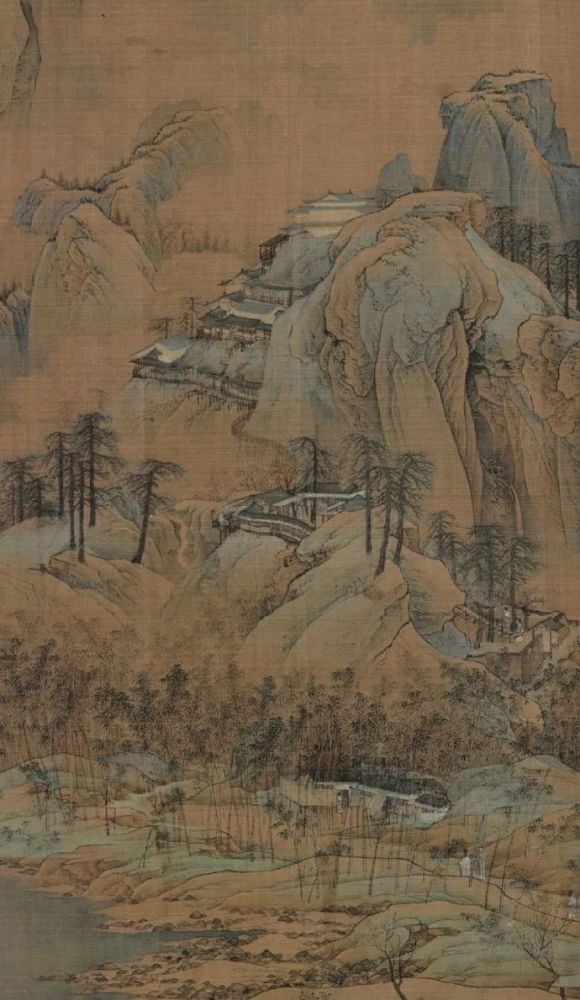 赵伯驹《江山秋色图》卷 历代国画 第6张-墨韵书香 赵伯驹《江山秋色图》卷 历代国画 第6张
