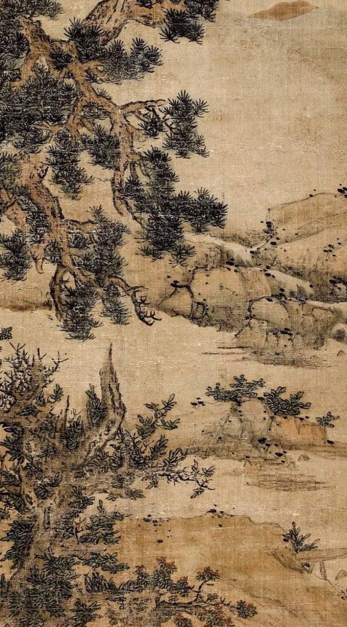 蓝瑛《秋山图丁酉桂月》 历代国画 第6张
