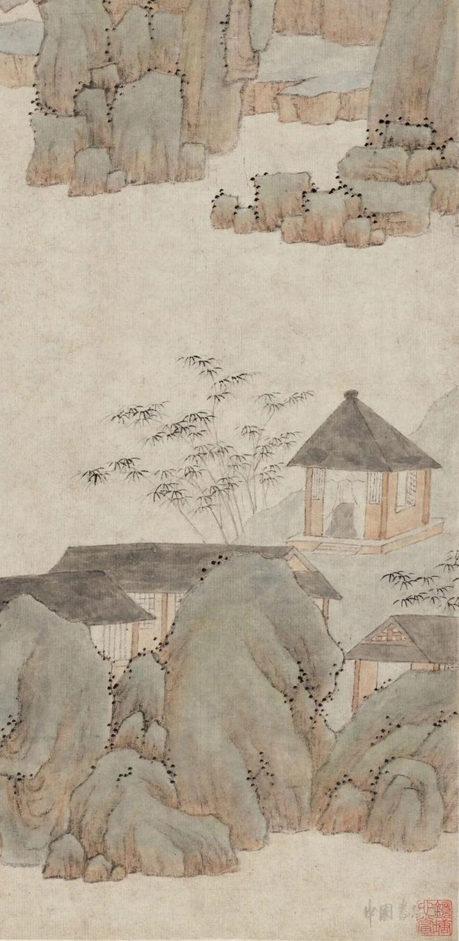 孙逸《溪桥觅句图》 历代国画 第2张-墨韵书香 孙逸《溪桥觅句图》 历代国画 第2张