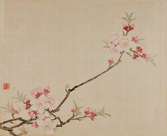 居廉《二十四番花信》 历代国画 第40张