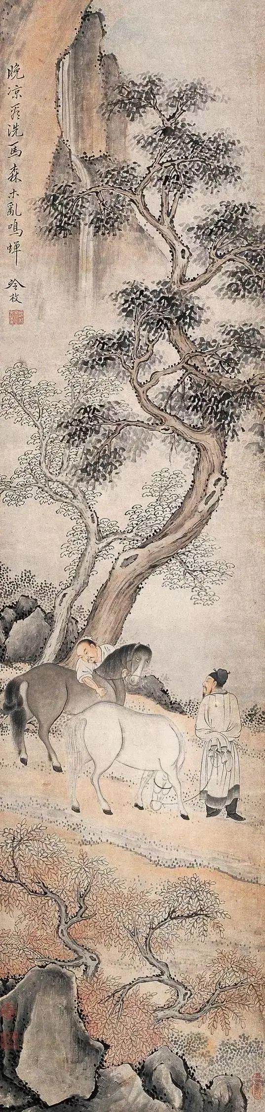 冷枚 精品国画欣赏 历代国画 第13张-墨韵书香 冷枚 精品国画欣赏 历代国画 第13张