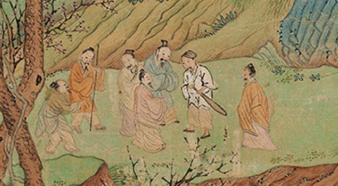 仇英 《桃花源图》 历代国画 第19张