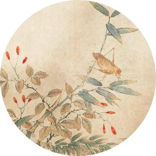 钱选《荷塘早秋图》 历代国画 第5张