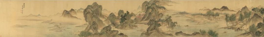 恽寿平《湖山春暖图》 历代国画 第1张