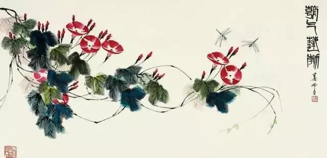 娄师白《牵牛花》 未分类 第22张-墨韵书香 娄师白《牵牛花》 未分类 第22张