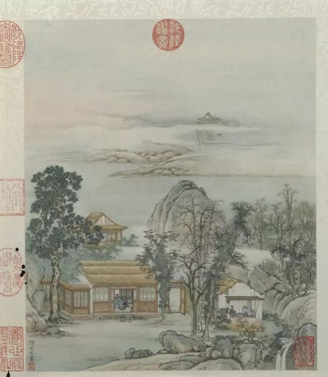 陈枚《圆明园山水楼阁图册》 历代国画 第10张