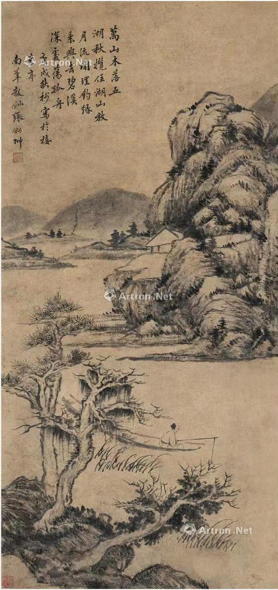 张鹏翀山水画赏析 历代国画 第9张
