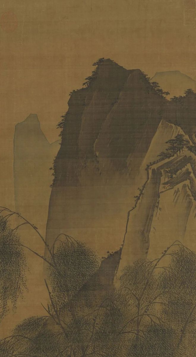 戴进《渭滨垂钓图》 历代国画 第4张