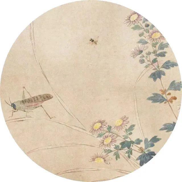 钱选《荷塘早秋图》 历代国画 第4张