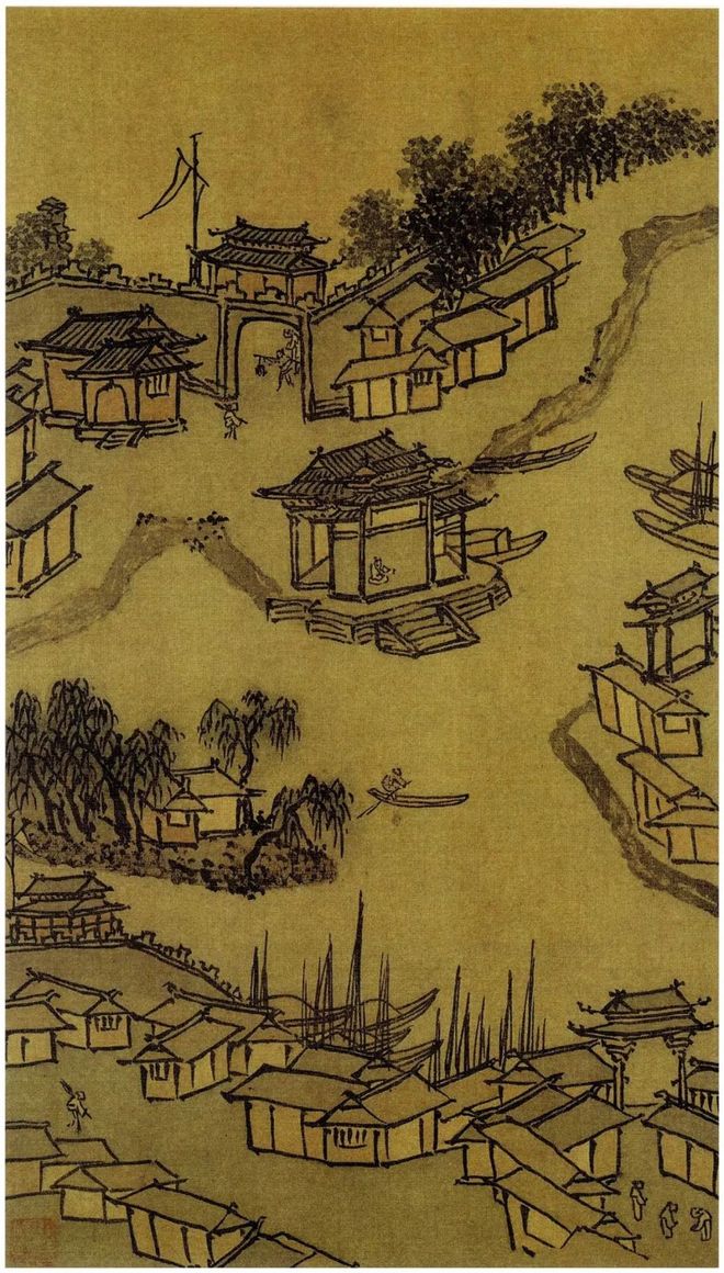 沈周《两江名胜图册》 历代国画 第12张