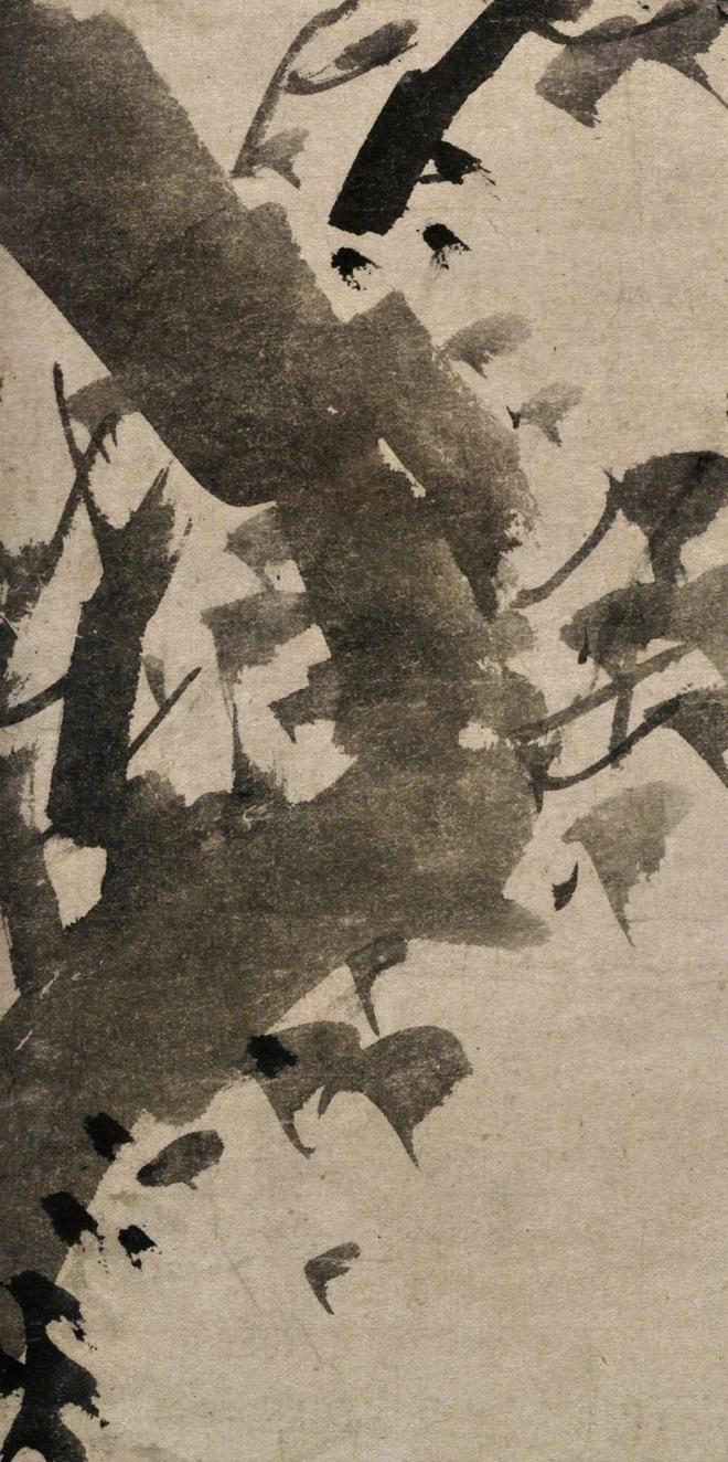 林良《古树寒鸦图》 历代国画 第6张