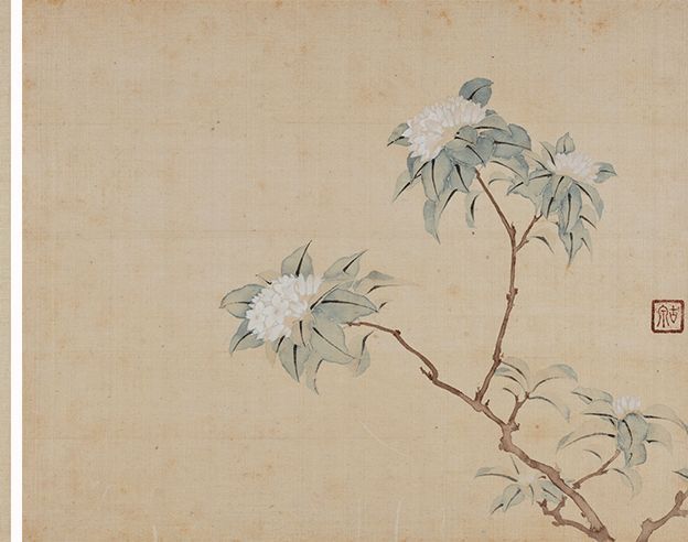 居廉《二十四番花信》 历代国画 第8张