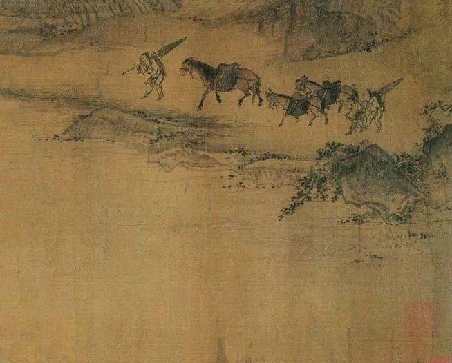马远《西园雅集图》 历代国画 第5张