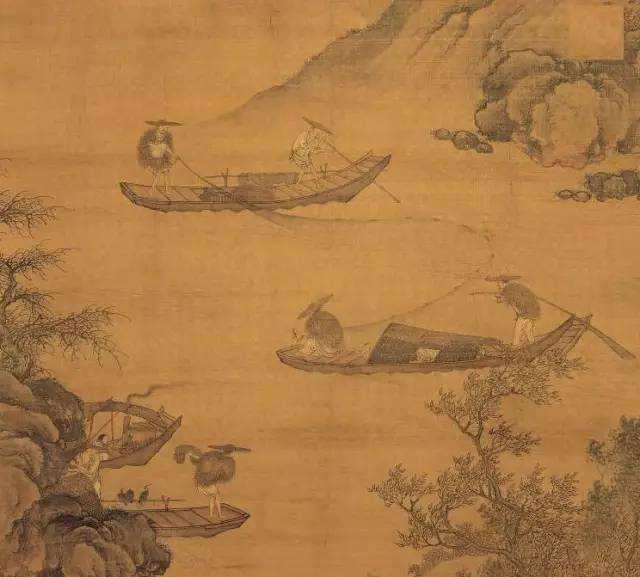 许道宁《渔父图》卷 历代国画 第1张-墨韵书香 许道宁《渔父图》卷 历代国画 第1张