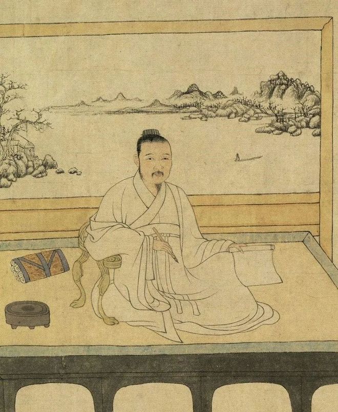 倪瓒《竹林山石画谱》 历代国画 第1张-墨韵书香 倪瓒《竹林山石画谱》 历代国画 第1张