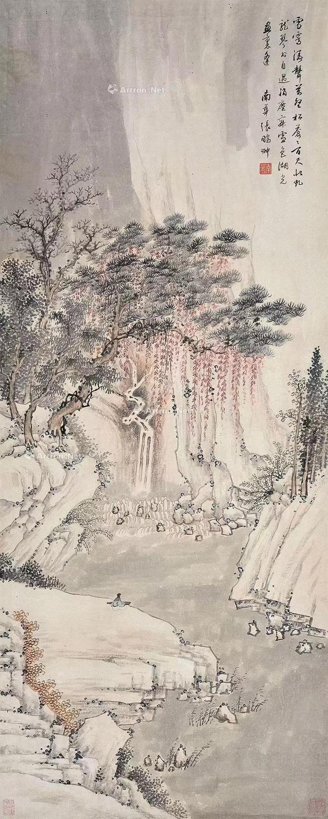 张鹏翀山水画赏析 历代国画 第17张