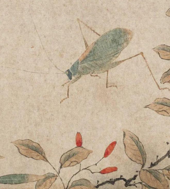 钱选《荷塘早秋图》 历代国画 第24张