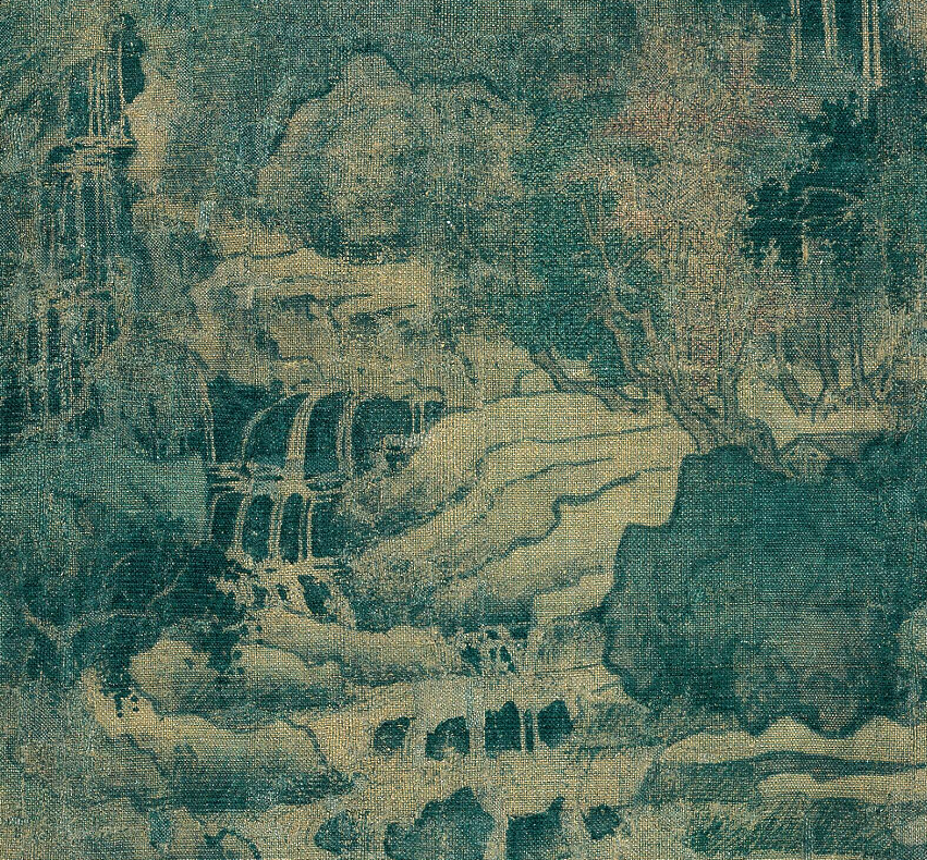 王诜《烟江叠嶂图卷》 历代国画 第2张-墨韵书香 王诜《烟江叠嶂图卷》 历代国画 第2张