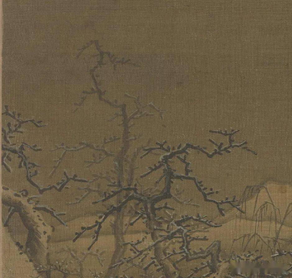 夏圭《雪堂客话图》 历代国画 第7张