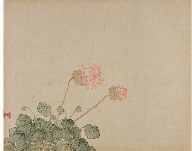 居廉《二十四番花信》 历代国画 第23张