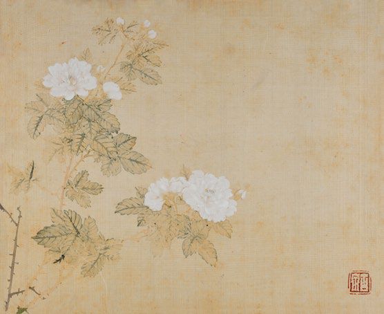 居廉《二十四番花信》 历代国画 第47张