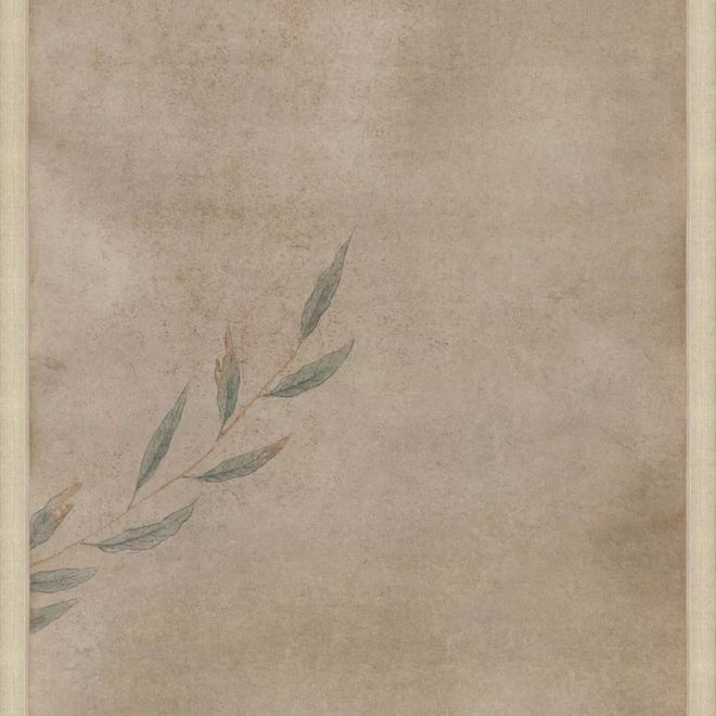 钱选《荷塘早秋图》 历代国画 第40张