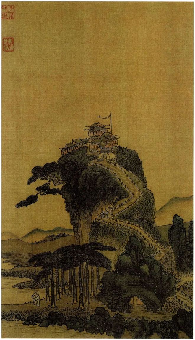 沈周《两江名胜图册》 历代国画 第8张