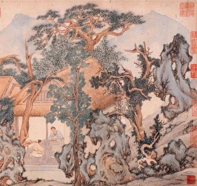 文徵明《真赏斋铭》 历代书法 第6张