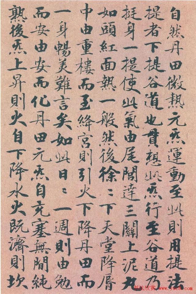 赵孟頫《度人妙经》 历代书法 第16张