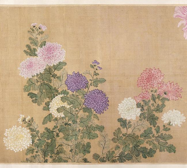 恽寿平：百花图（高清） 历代国画 第5张