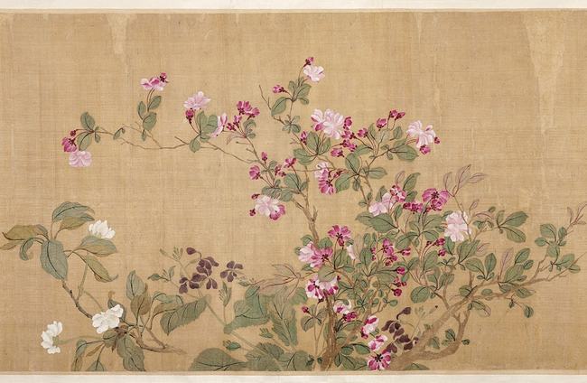 恽寿平：百花图（高清） 历代国画 第8张