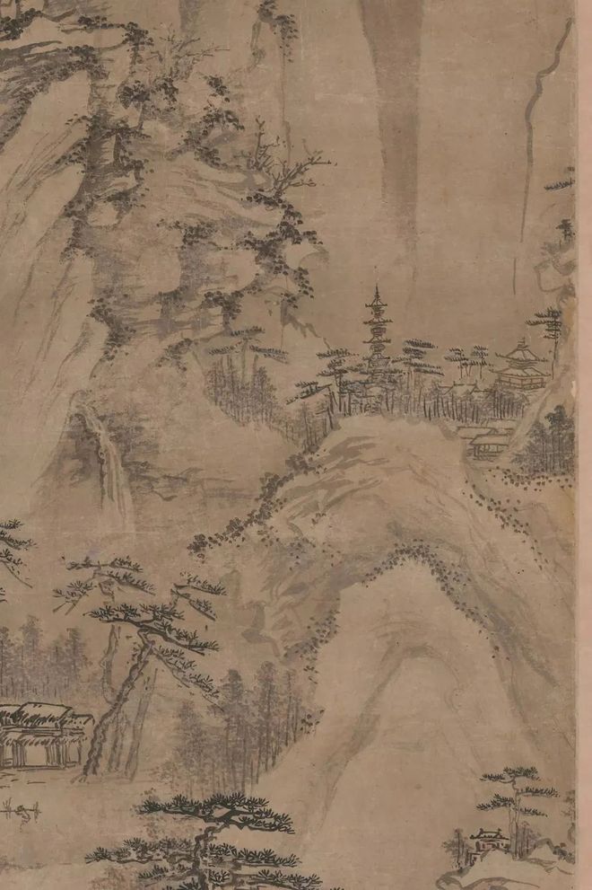 戴进《雪山旅行图》 历代国画 第5张