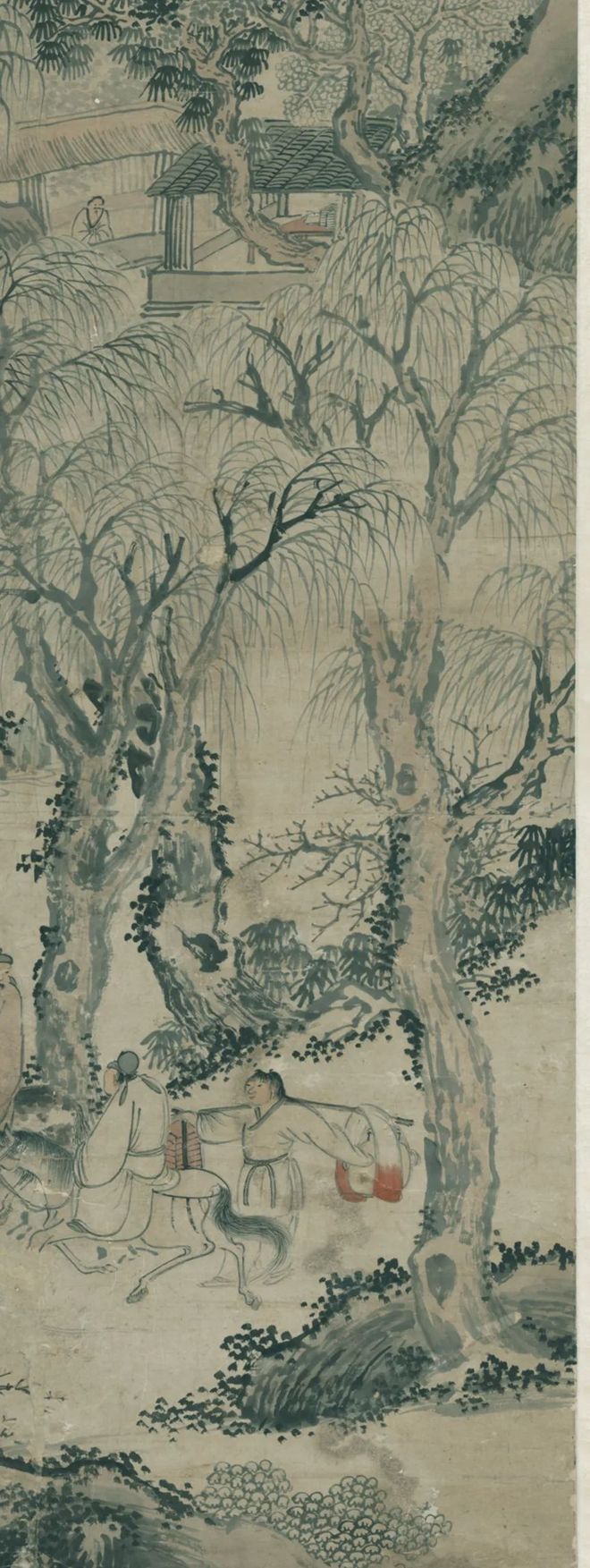 沈周《春华昼锦图》 历代国画 第2张