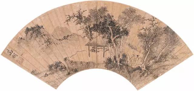 文征明扇面书画 历代书法 第15张