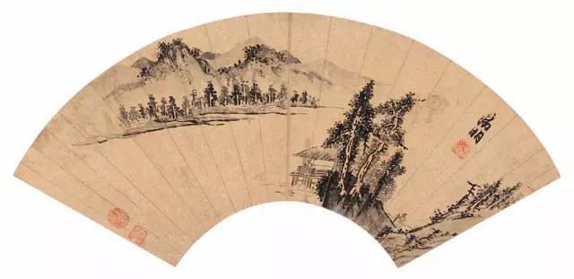 文征明扇面书画 历代书法 第14张