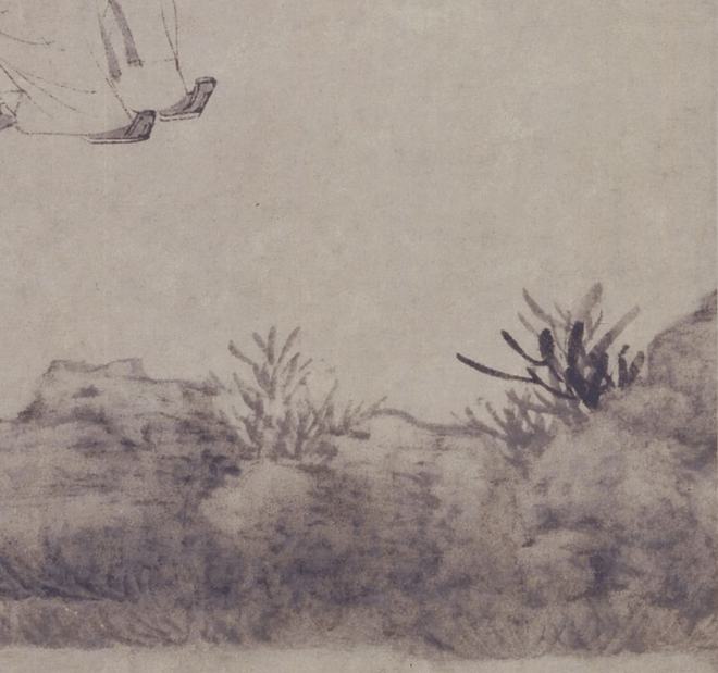 唐寅《桐阴清梦图》 历代国画 第6张