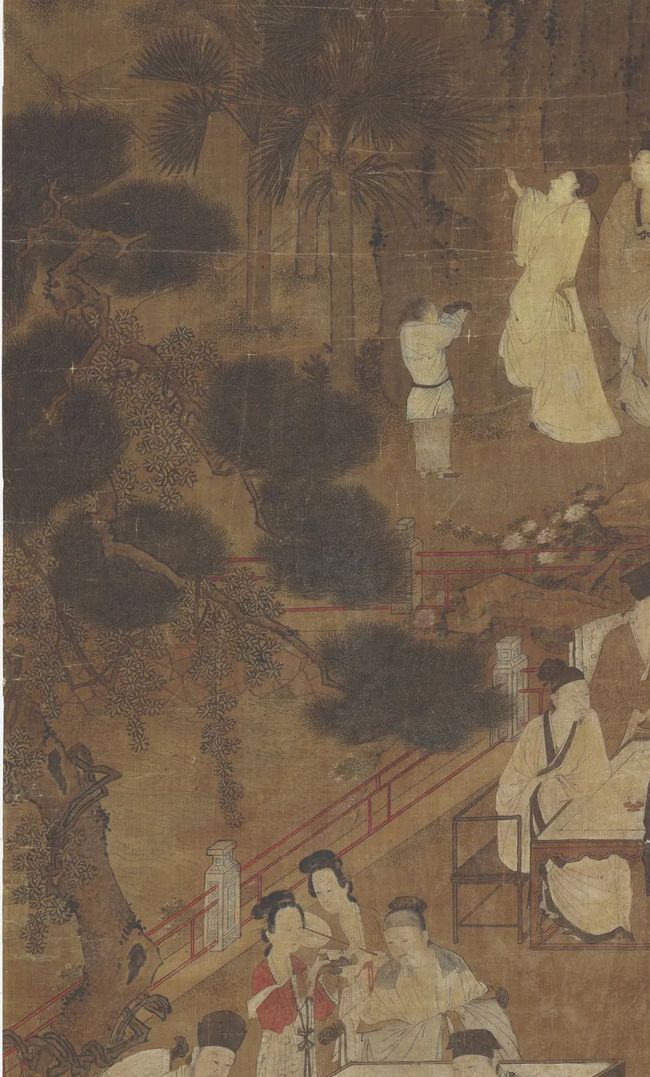 仇英《西园雅集图》 历代国画 第5张