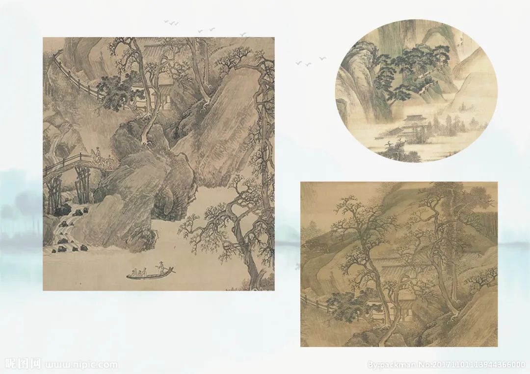 王翚《溪山晴霭图》 历代国画 第2张