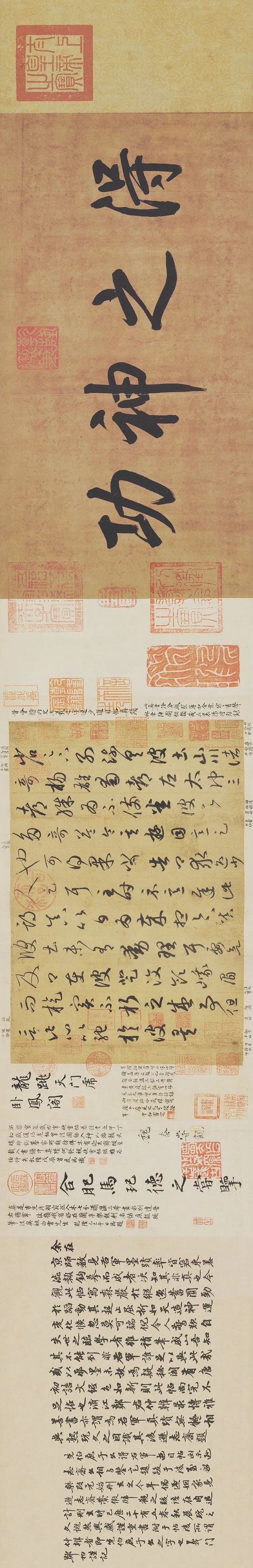 王羲之《游目帖》 历代书法 第3张