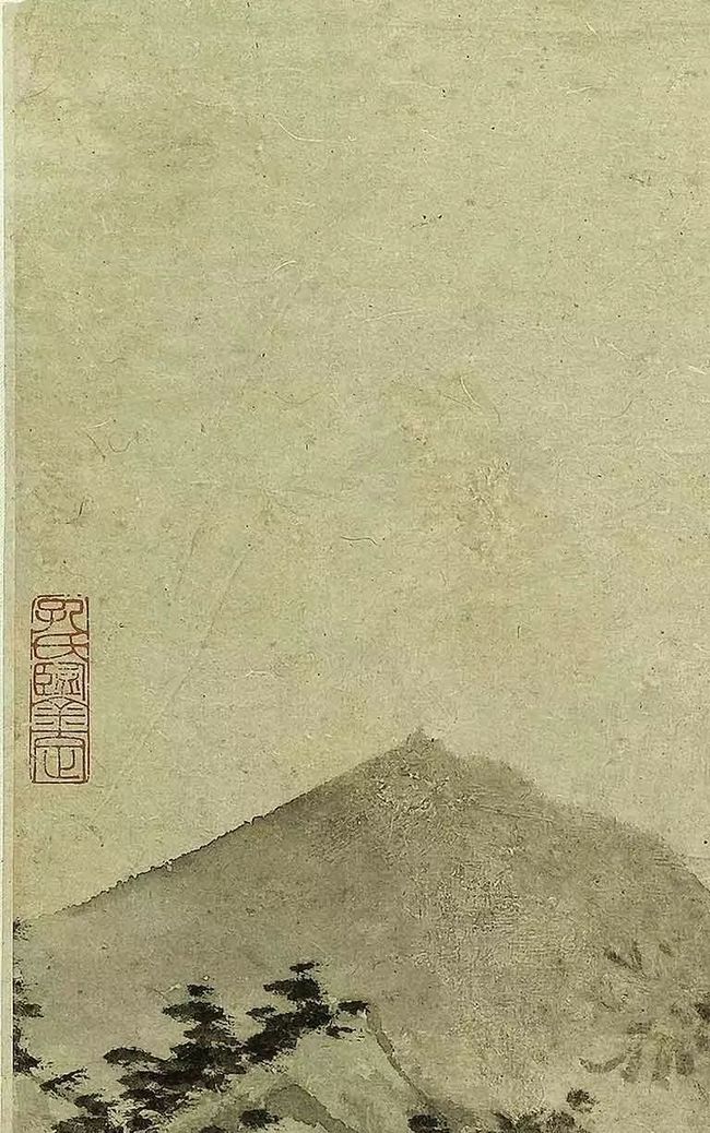 明 沈周  《垂钓图》 历代国画 第6张