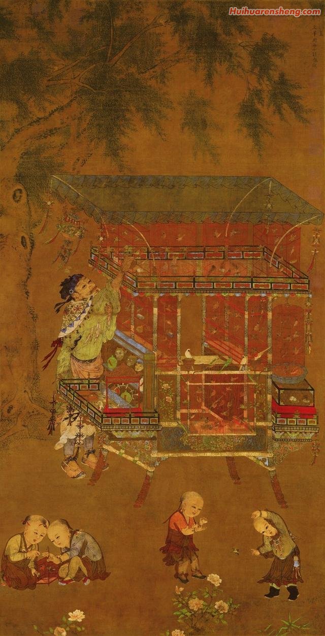 计盛 《货郎图》 历代国画 第1张