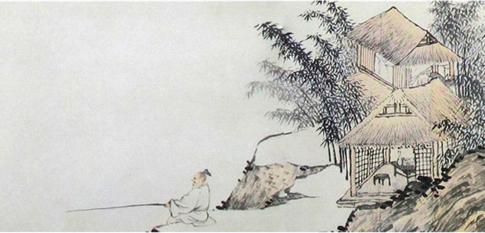 沈周《赠华尚古山水卷》 历代国画 第2张