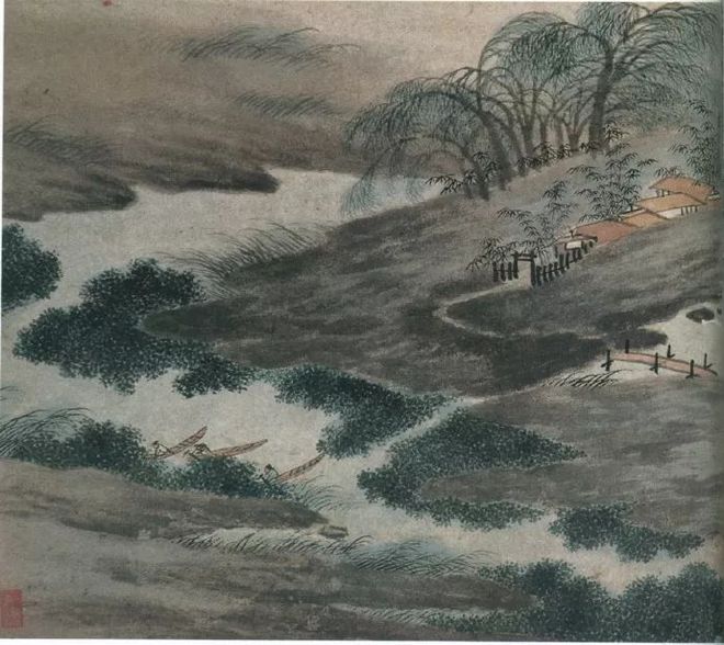 沈周《东庄图册》 历代国画 第10张