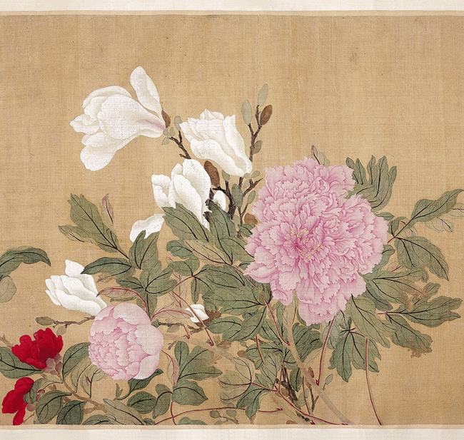 恽寿平：百花图（高清） 历代国画 第6张