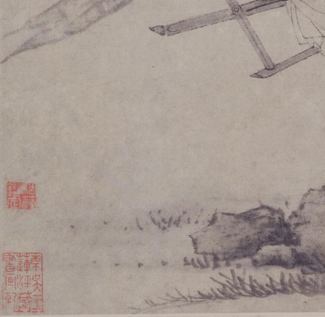 唐寅《桐阴清梦图》 历代国画 第7张