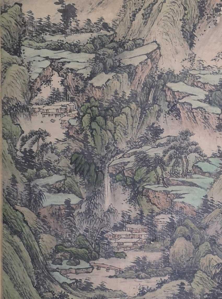 文徵明《山居图》 历代国画 第3张